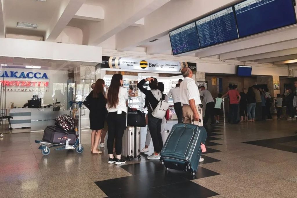 Getting a SIM Card at Bishkek Airport